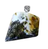 Product image 5 of the product “Pendant “Rough Stone with Ornamental Bail” with Amber ”