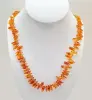 Product image 5 of the product “Chain “Cognac Sticks” with Amber ”