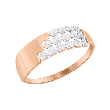 Rotgold 585° Damenring 