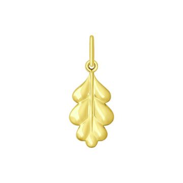 Pendants in yellow gold of 585 assay value 