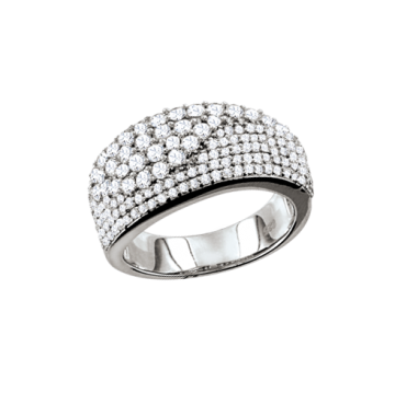 Damenring aus 925er Sterling Silber mit Zirkonia 