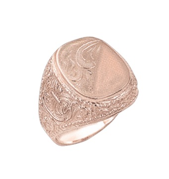Herrenring aus Rotgold 585° 