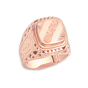 Herrenring aus Rotgold 585° 