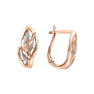 Ohrringe aus Rotgold 585° 