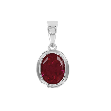 Серебряная подвеска 925 пробы. Вставка: Фианиты 