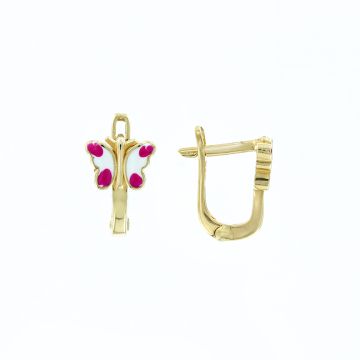 Серьги из желтого Золота 585 пробы 