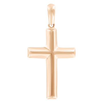 Kreuzanhänger aus Rotgold 585° 