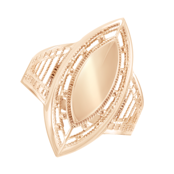 Rotgold 585° Damenring 