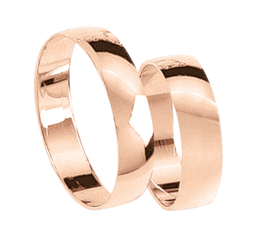 Trauring aus Rotgold 585° 
