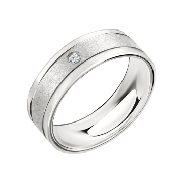 Partnerringe/ Freundschaftsringe - 925er Sterling Silber mit Zirkonia 