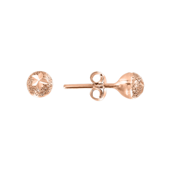 Серьги из красного золота 585 пробы 