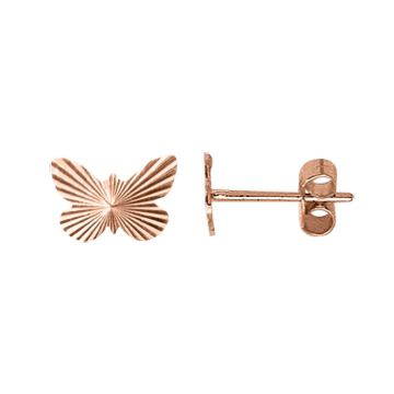 Серьги из красного золота 585 пробы 