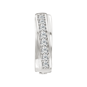 Серебряная подвеска 925 пробы. Вставка: Фианиты 