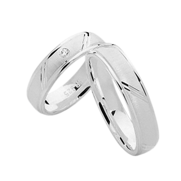 Partnerringe/ Freundschaftsringe - 925er Sterling Silber 