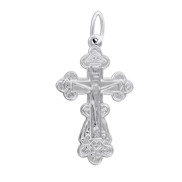 Kreuz Anhänger - 925er Sterling Silber 