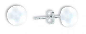 Ohrstecker aus 925er Sterling Silber mit Perle 