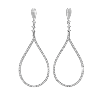 Ohrstecker aus Silber 925° mit Zirkonia 