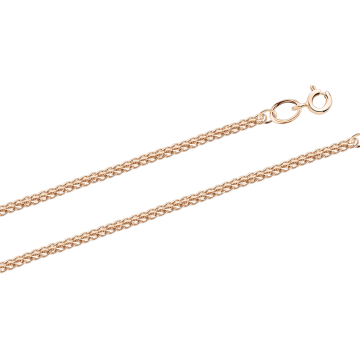 Chain in red gold of 585 assay value 