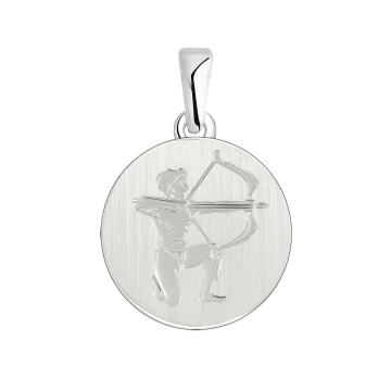 Серебряная подвеска 925 пробы, знак зодиака "Стрелец" 