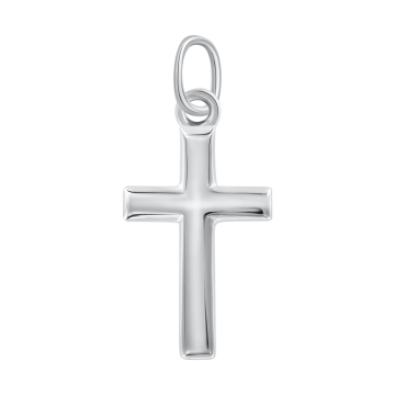 Kreuz Anhänger - 925er Sterling Silber 