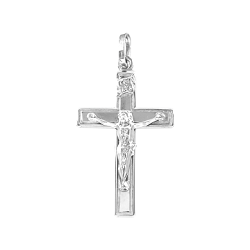Kreuz Anhänger - 925er Sterling Silber 