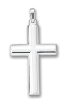 Kreuz Anhänger - 925er Sterling Silber 