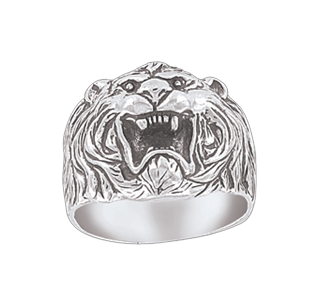Herrenring  - 925er Sterling Silber 