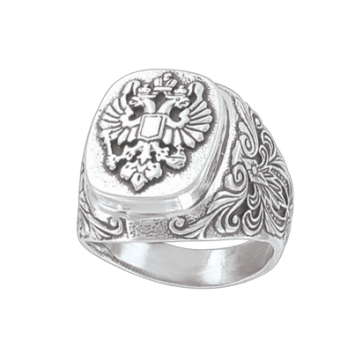 Herrenring  - 925er Sterling Silber 