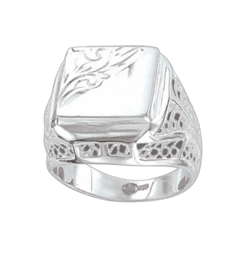 Herrenring  - 925er Sterling Silber 