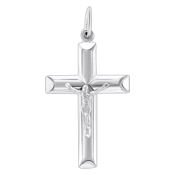 Kreuz Anhänger - 925er Sterling Silber 