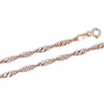 Armbänder und Ketten aus Rotgold 585° 